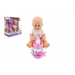 Teddies Dojenček z dodatki iz plastike 30cm