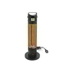 Talni infrardeči grelec 1000W/230V IP44 črna