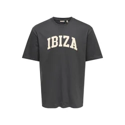 Only & Sons Majica ONSRICO ISLAND  kremna / antracit