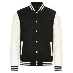 Oldschool College Jacket blk/wht