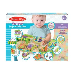 Melissa & Doug Interaktivno Lesene džungla mizica