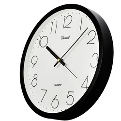 Telesonic Zidni sat Q7703-2, 35 cm, Crni