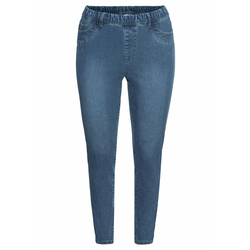 SHEEGO Jeans pajkice, modra