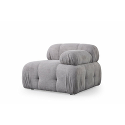 ATELIER DEL SOFA Fotelja Petite 1R Light Grey