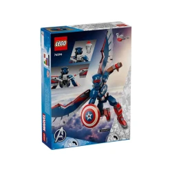 LEGO Marvel novi kapetan Amerika figura za gradnju 76296, Uzrast 8+