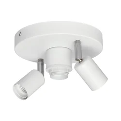 Spot svetlo CENTRO 3xE27/15W/230V belo