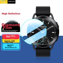 Shishan Zaštita stakla za pametni sat za Xiaomi Watch S3/S4, Providna , 3 komada