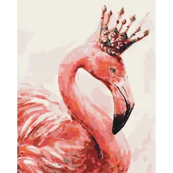 Slika po številkah Pobarvaj! Flamingo 40x50 cm