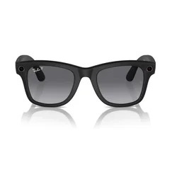 Naočare Ray Ban Meta Wayfarer - Polarised Gradient Graphite - Matte Black