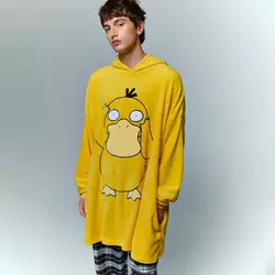 Bade mantil sa kapuljačom Psyduck