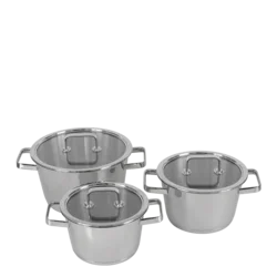 Set posode za kuhanje 6 kosov — Merkur Lunasol - 600963