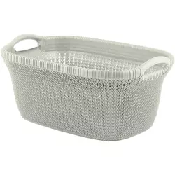 Korpa za veš 40L, Knit, bela