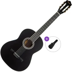 Pasadena PC-10 Basic SET 4/4 Black Klasična kitara