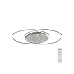 Paul Neuhaus 6025-55 - LED plafonsko svetlo YUKI, prigušiva, LED/48W/230V + daljinski upravljač