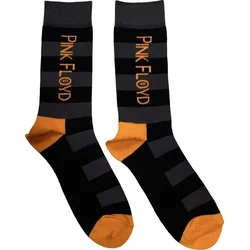 Pink Floyd Nogavice Orange Logo Black 39-45