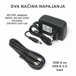 7 Port USB 3.0 HUB H317 sivi
