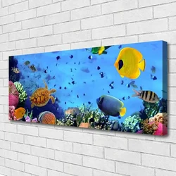 tulup.si Slika na platnu Coral reef fish narava 120x60 cm