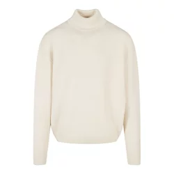 Oversized Roll Neck Sweater whitesand