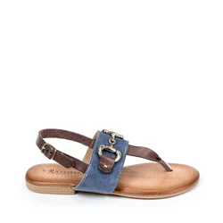 Riccianera Ženske sandale 1013/307 Pelle-Jeans, Plave