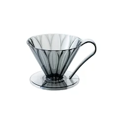 Cafec Tritan Flower Dripper 02 - Črna