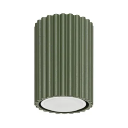 Sollux SL.1606 - Spot svetiljka KARBON 1xGU10/10W/230V 10 cm zelena