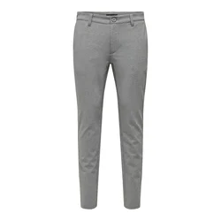 Only & Sons Chino hlače ONSTHOR pegasto siva