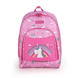 Gabol ranac predškolski ergonomski 27x34x12 cm 9l-0,28 kg Rainbow roze ( 16RNG233928I )