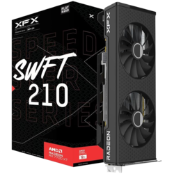 XFX SPEEDSTER SWFT210 RADEON RX 7700XT Gaming Graphics Card with 12GB GDDR6 HDMI 3xDP, AMD RDNA 3