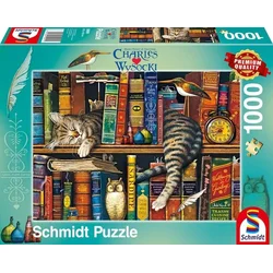 Schmidt Puzzle Friderik knjižničar 1000 kosov
