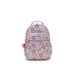 KIPLING Nahrbtnik Seoul svetlo modra/svetlo rumena/lila/sivka