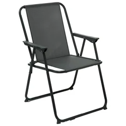 Stolica za kamp crna 55x52x76cm