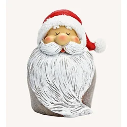 Viter novogodišnja figura deda mraz sa dugom bradom 5xh8x5cm ( 10033571 )