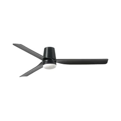FARO 33830WT1S - LED prigušiva ventilator PUNT TUB M 18W/230V CCT, prečnika 132 cm, crna, WT + DO