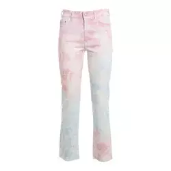 Chiara Ferragni Ženske farmerke 72CBB5R7ES029-003, Roze