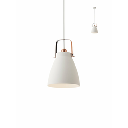 Redo 01-1311 - Luster na sajli ARNE 1xE27/42W/230V bela