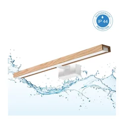 Brilagi - LED osvetljenje za kupatilsko ogledalo 3u1 WOODY MIRROR LED/12W/230V IP44 bela/hrast
