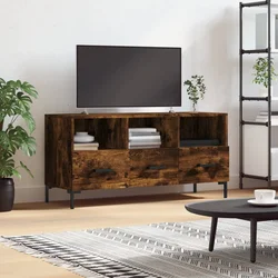 TV ormarić boja dimljenog hrasta 102x36x50 cm konstruirano drvo