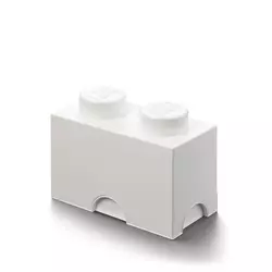 LEGO spremnik Brick 2 40021735 bijeli