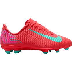 Nike JR VAPOR 16 CLUB FG/MG, dječije kopačke za fudbal, crvena FQ8286