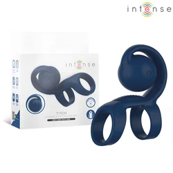 INTENSE - TYSON COCK RING WITH VIBRATING BALL O 3.2 CM