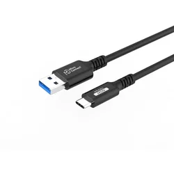 MicroConnect Kabel USB-C - USB-A 0,15m, 10Gbps, 60W