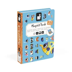 Janod Magnetibook Tropske ribe Magnetna knjiga za otroke
