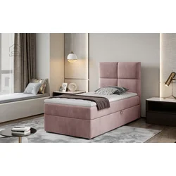 Boxspring postelja Rivia - 90x200 cm