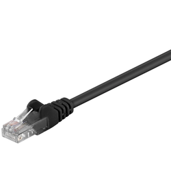 Goobay UTP mrežni kabel CAT5 crni, 5 m