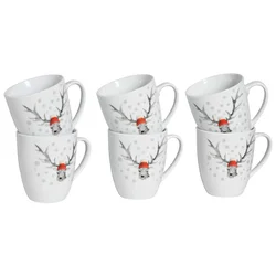 Creatable Set Skodelic Christmas Reindeer, 6-Delni