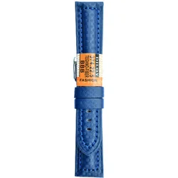 Kožni kaiš Diloy 18mm DIL374.5 Teget boja