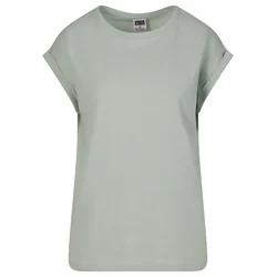 Womens T-Shirt Extended Shoulder Tee - mint