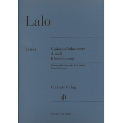 LALO: CELLO CONCERTO D-MOLL SCORE NOTE