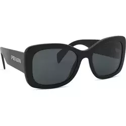 Prada Ženske naočare za sunce 0PR A08S 1AB5S0 56, Crne
