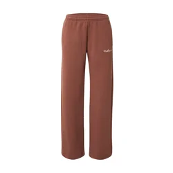 Nike W NSW PHNX FLC STRGHT LEG PNT, ženske hlače, smeđa IM7498